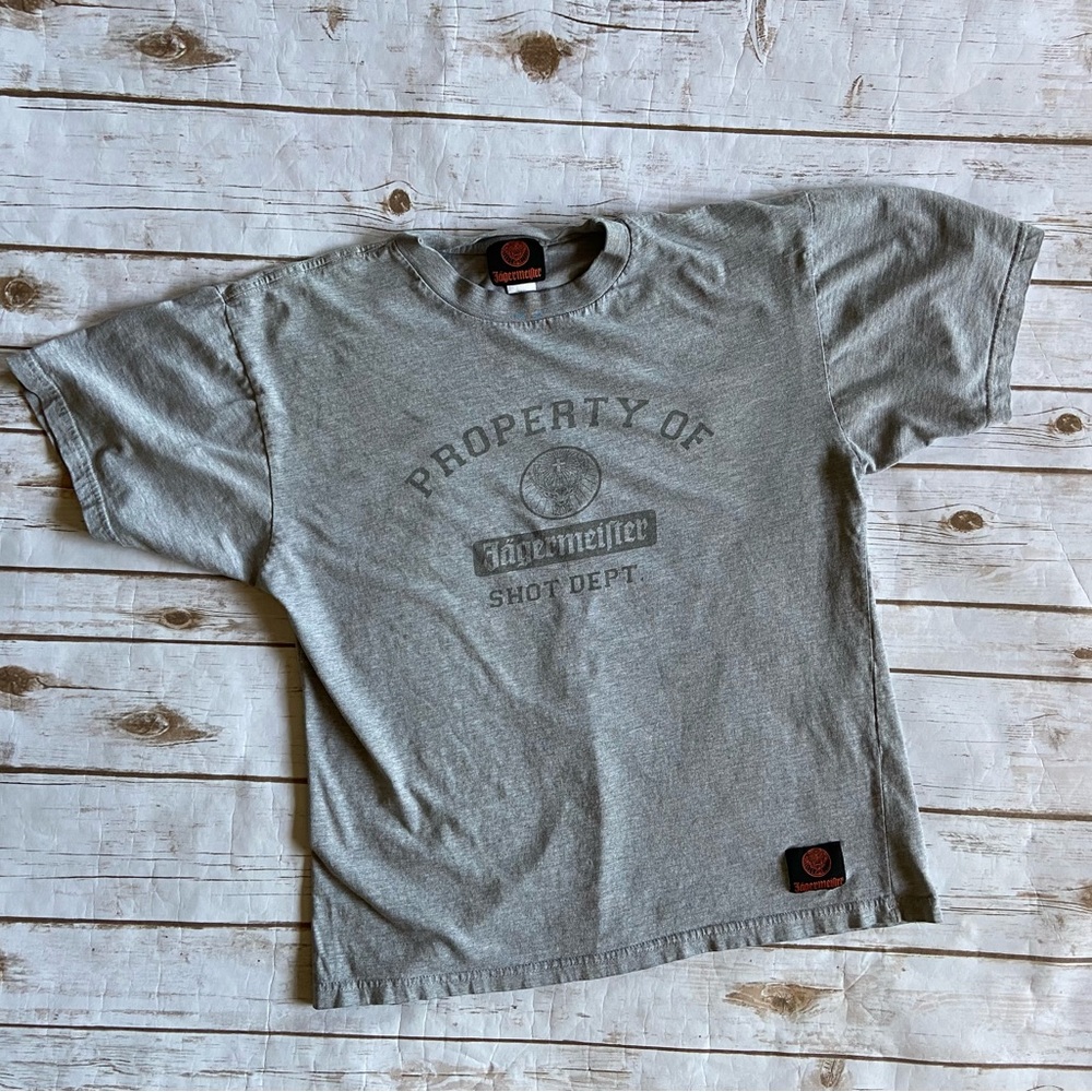 Jagermeister property of shot dept graphic tee